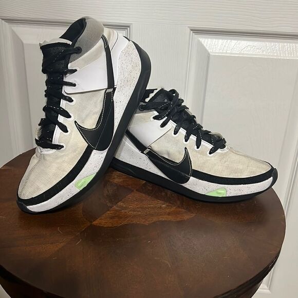 🔥🏀 NIKE KD13 KEVIN DURANT No.7 - Black/White - Great Condition - Picture 1 of 9